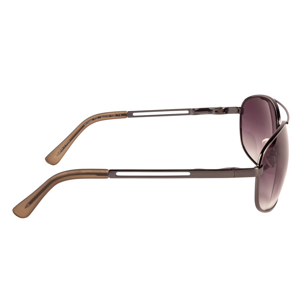 Kenneth Cole  Aviator Sunglass With Purple Lens For Unisex