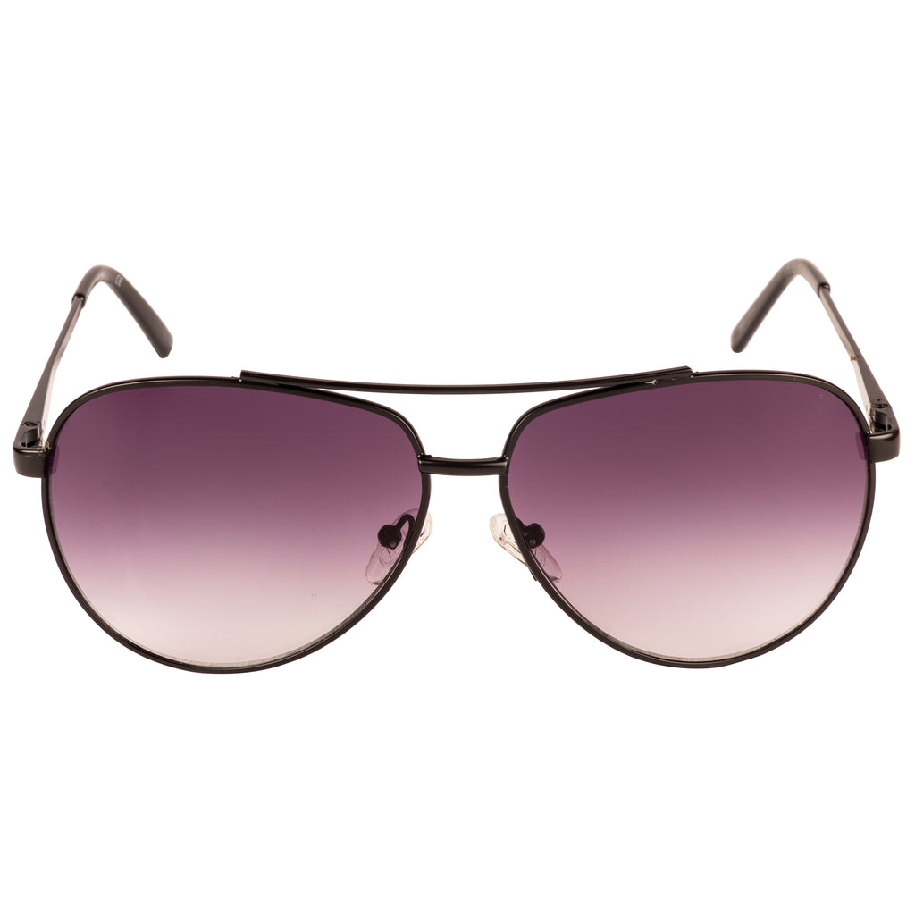 Kenneth Cole  Aviator Sunglass With Purple Lens For Unisex