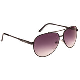 Kenneth Cole  Aviator Sunglass With Purple Lens For Unisex