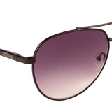 Kenneth Cole  Aviator Sunglass With Purple Lens For Unisex