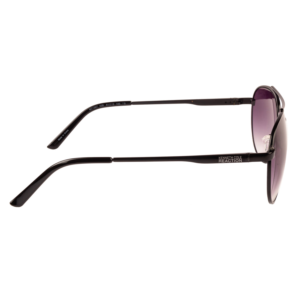 Kenneth Cole  Aviator Sunglass With Purple Lens For Unisex