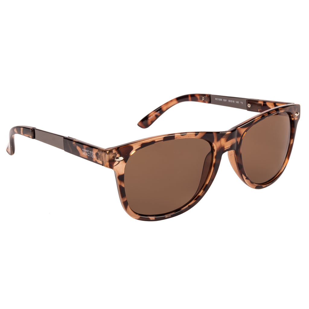 Kenneth Cole  Square Sunglass With Brown Lens For Unisex