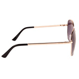 Kenneth Cole  Square Sunglass With Blue Lens For Women
