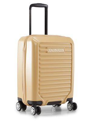 Calvin Klein ODYSSEY Wheat Color ABS Material Hard 20" Cabin Trolley