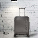 Calvin Klein Soho Hard Body Cabin Black Luggage Trolley
