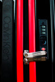 Calvin Klein ICON Range Black & Red Color Hard Luggage