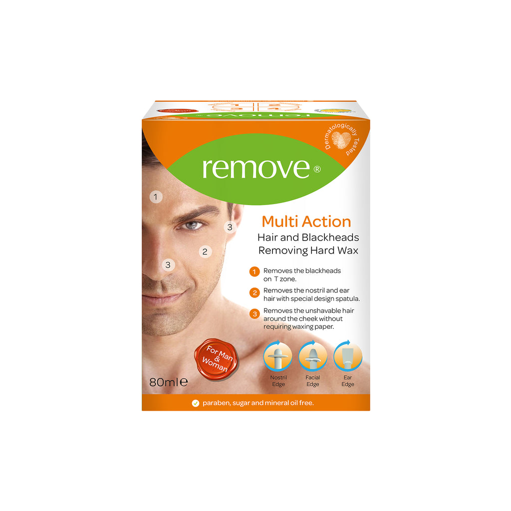 Remove Multi Action Hair  And  Blackheads Removing Hard Wax 80ml