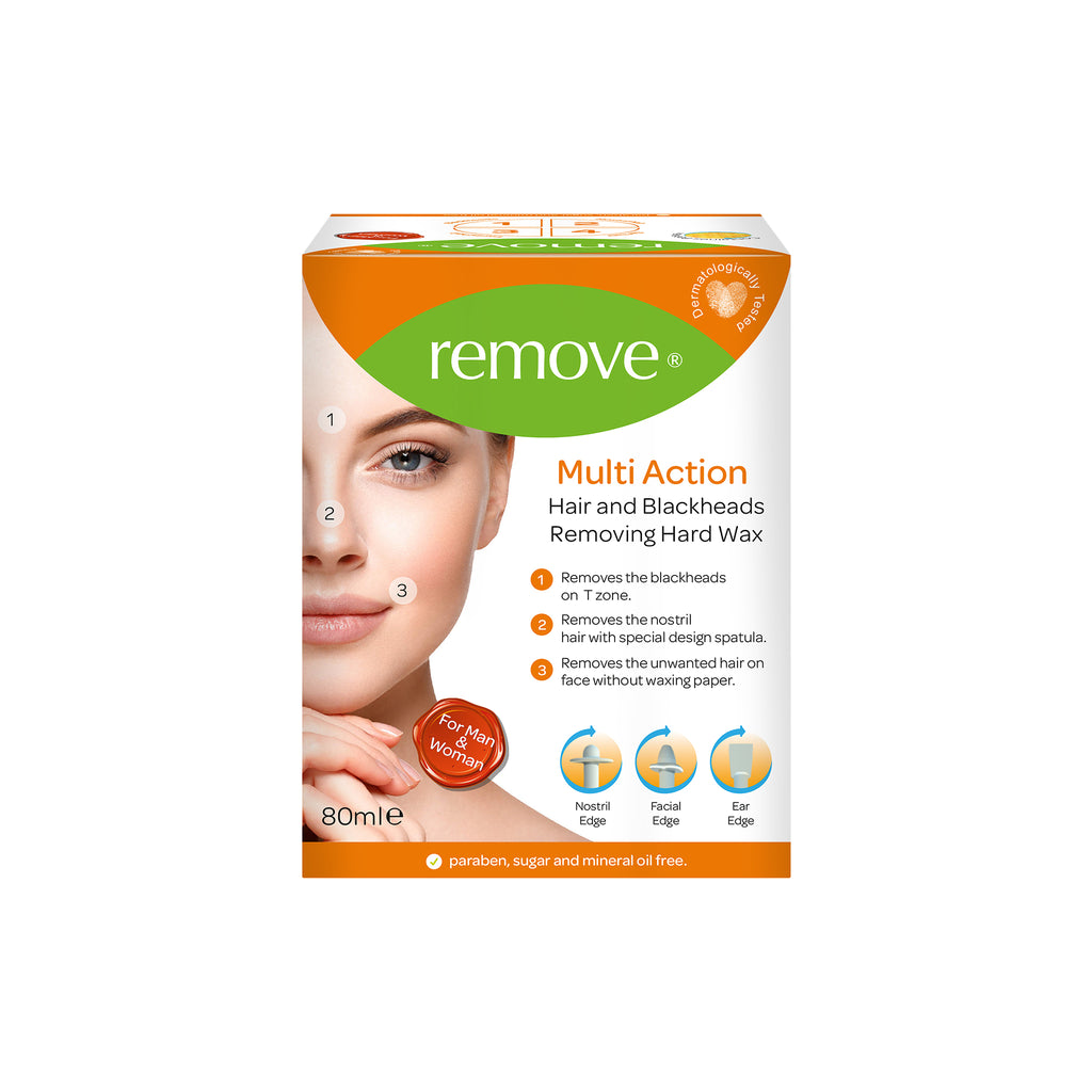 Remove Multi Action Hair  And  Blackheads Removing Hard Wax 80ml