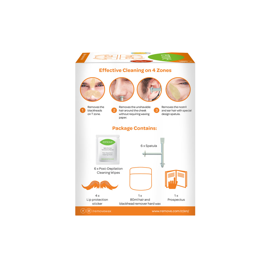 Remove Multi Action Hair  And  Blackheads Removing Hard Wax 80ml