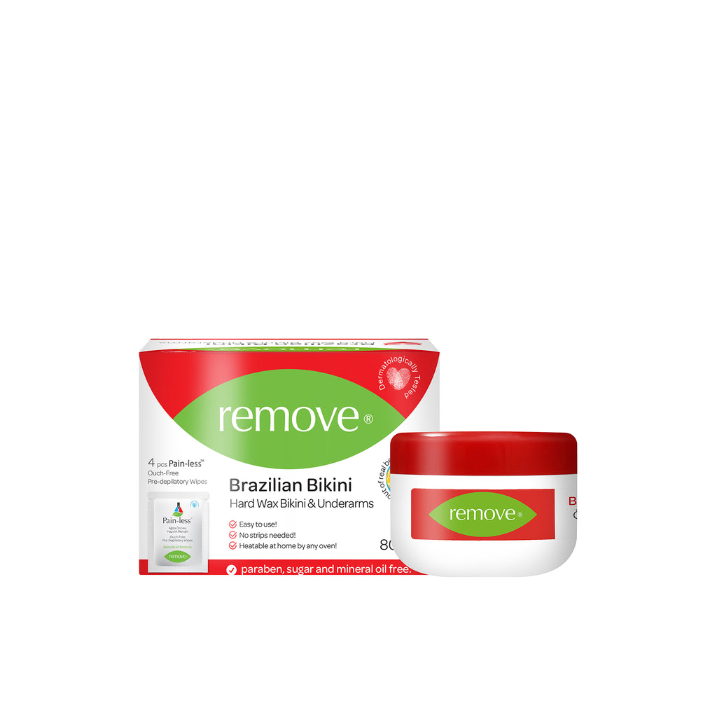 Remove Brazilian Bikini Hard Wax Bikini & Underarms 80ml