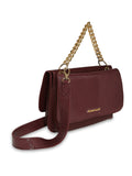 MARINA GALANTI Wine Color Soft PU Material Medium Size Handbag - MB0386HG2021