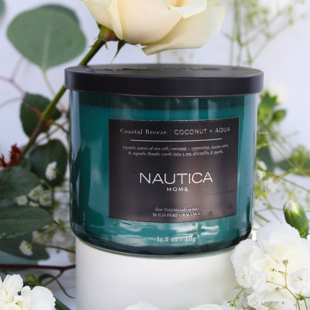Nautica Coastal Breeze Fragranced Candle