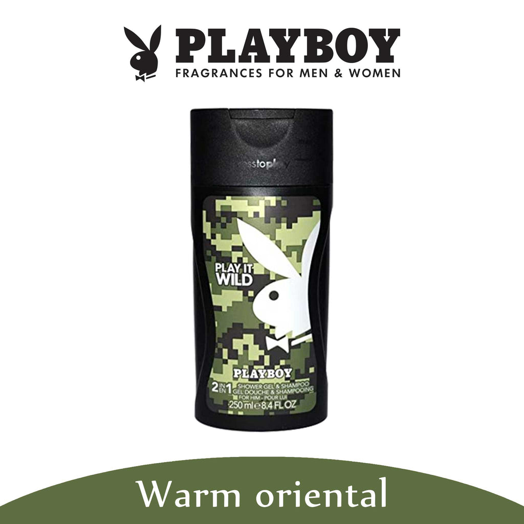 Playboy Play It Wild Men Shower Gel (Shrink Wrap) 250ml