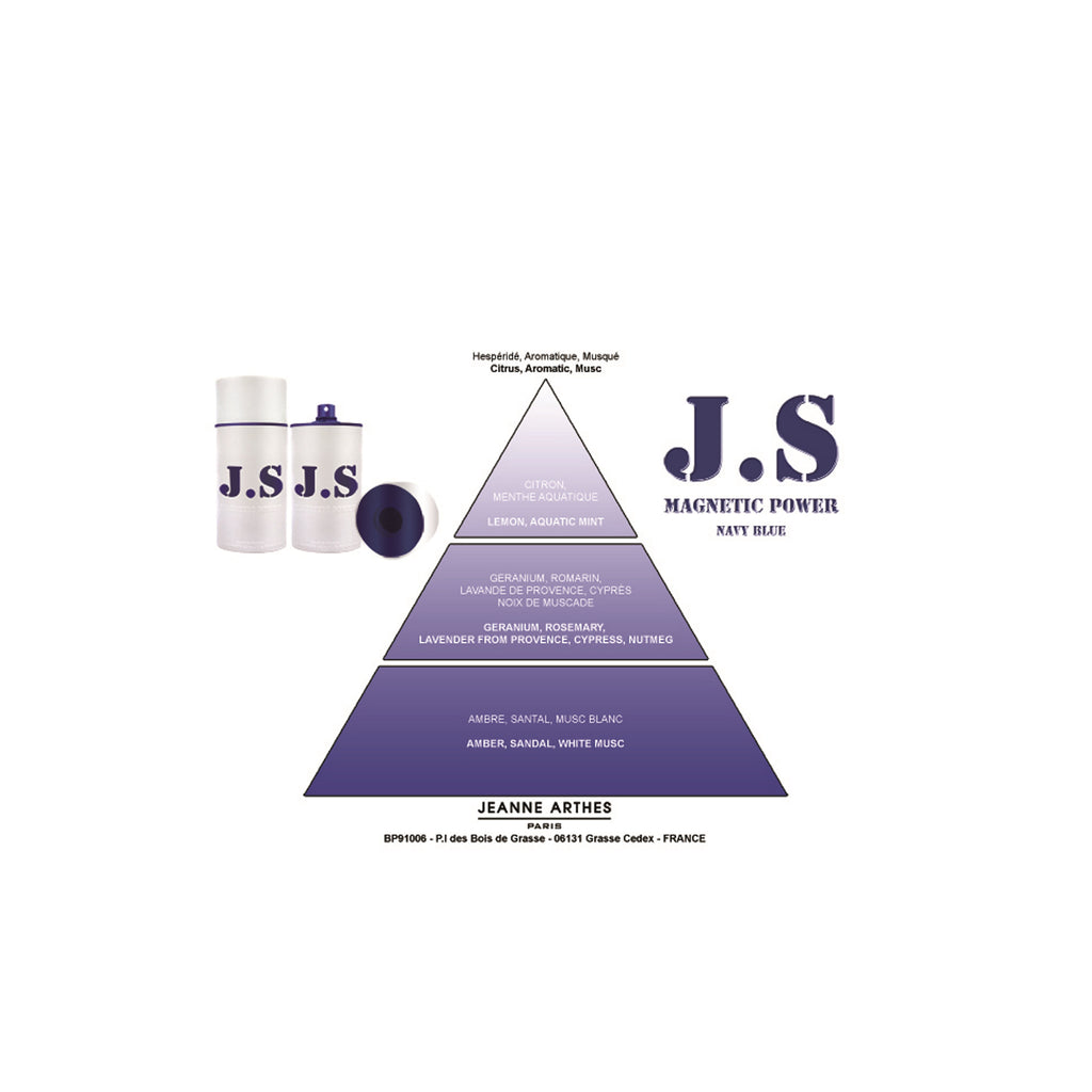 Jeanne Arthes JS Magnetic Power Navy Blue Eau de Toilette 100ml