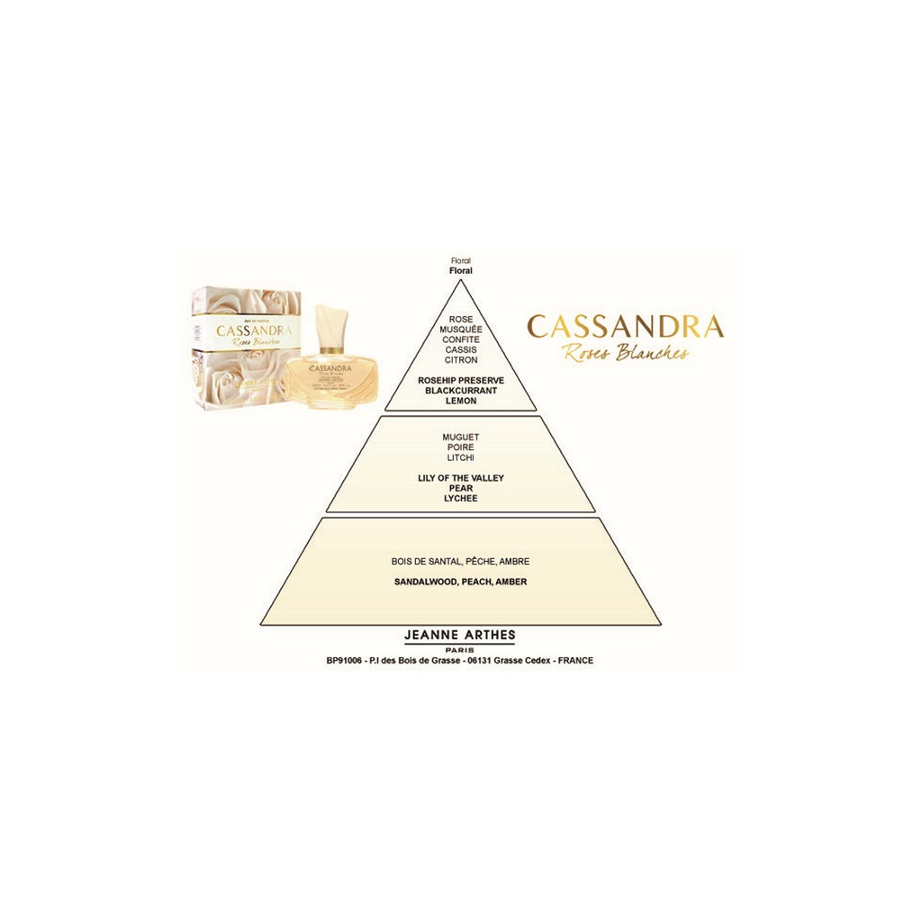 Jeanne Arthes Cassandra Roses Blanches Eau de Parfum 100ml