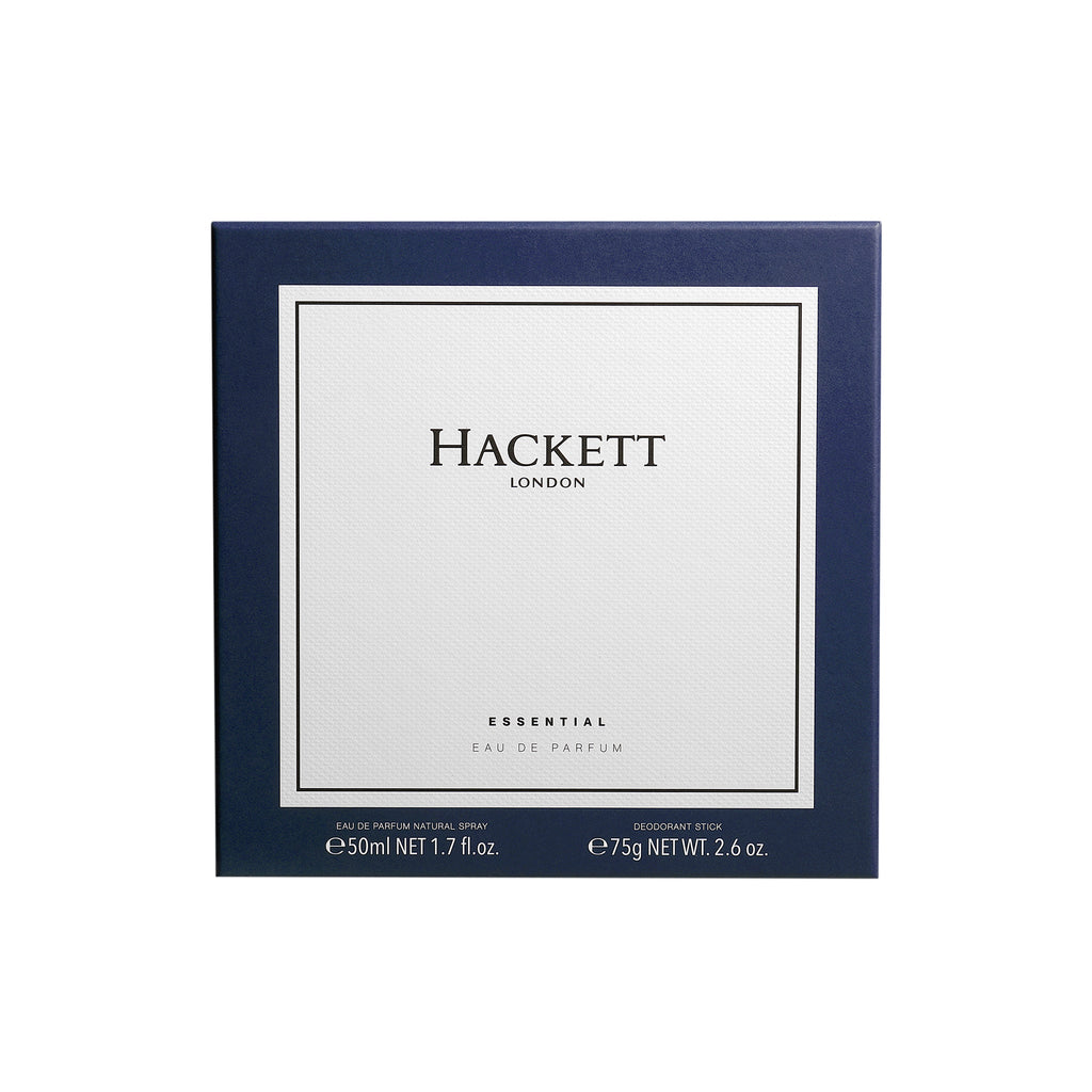 HACKETT ESSENTIAL Gift Set Eau de Parfum 50ml + Deodorant Stick 75ml