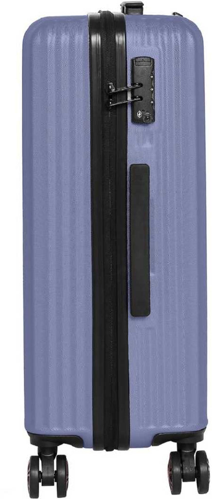 SWISSBRAND Riga Hard Medium Navy Luggage Trolley