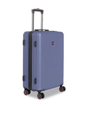 SWISSBRAND Riga Hard Cabin Navy Luggage Trolley