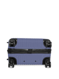 SWISSBRAND Riga Hard Cabin Navy Luggage Trolley
