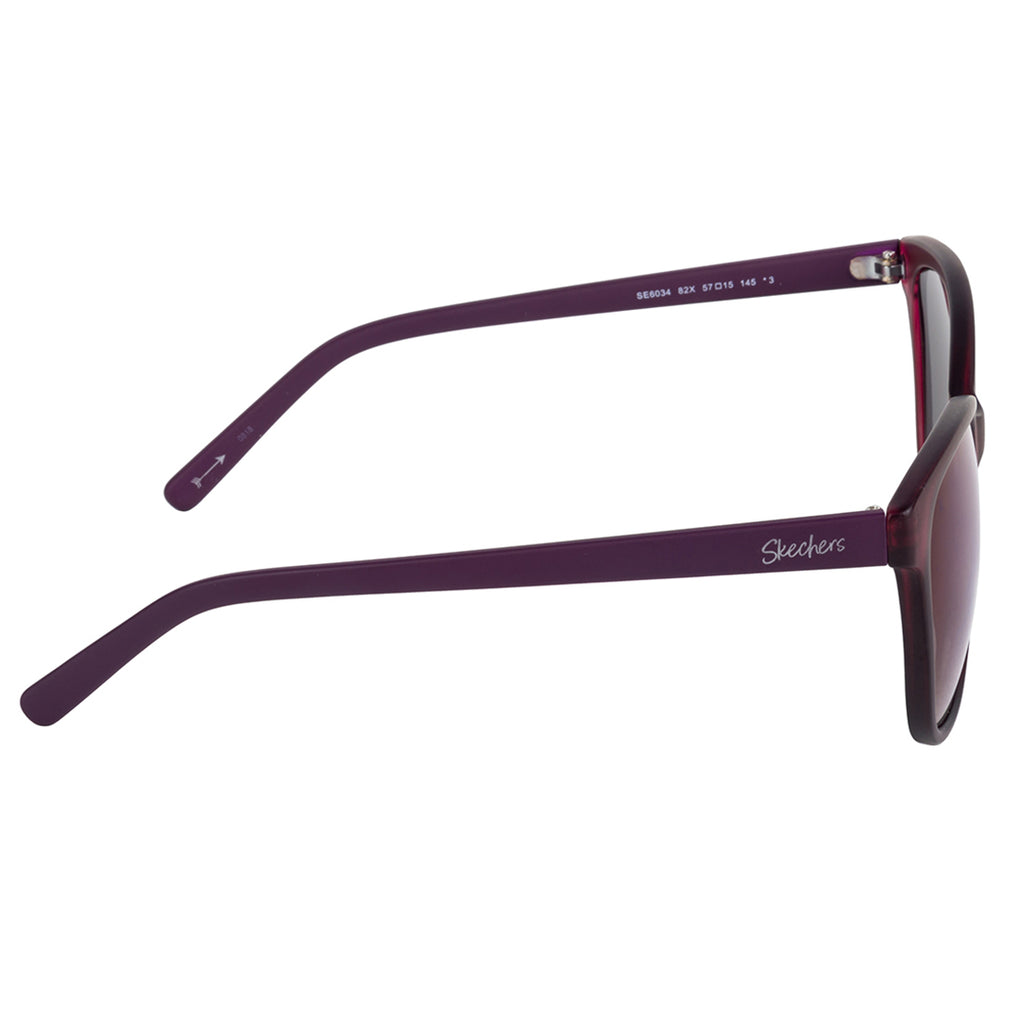 Skechers Irregular Sunglass with Blue Lens for Women