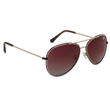 Skechers Aviator Sunglass with Brown Lens for Men & Women
