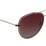 Skechers Aviator Sunglass with Brown Lens for Men & Women