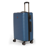 SWISSBRAND Dublin Hard Body Medium Navy Luggage Trolley