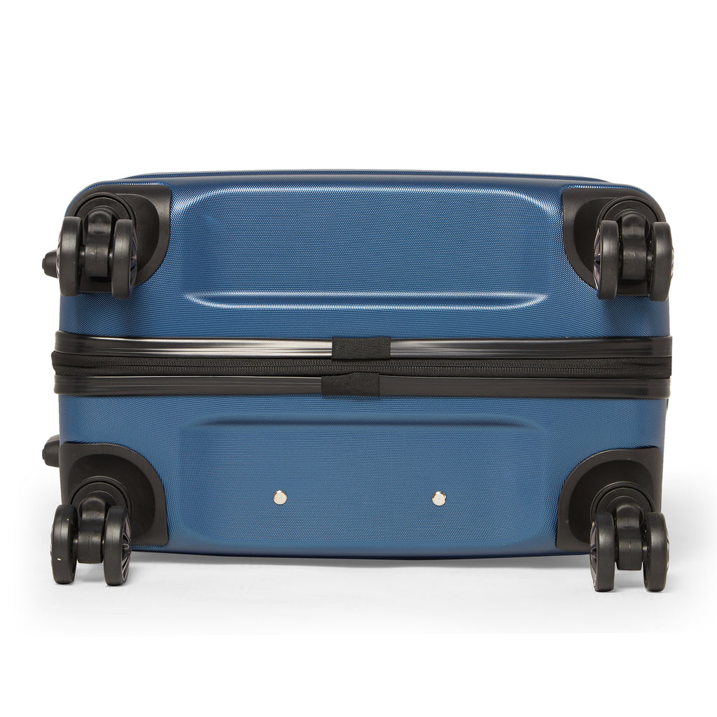 SWISSBRAND Dublin Hard Body Medium Navy Luggage Trolley