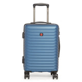 SWISSBRAND Dublin Hard Body Cabin Navy Luggage Trolley