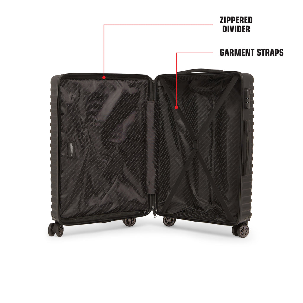 SWISSBRAND Dublin Hard Body Cabin Navy Luggage Trolley