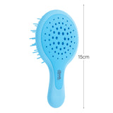 Janeke Blue Fluorescent Color Mini Super-Brush (Pack of 4)