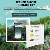 Franck Olivier In Black Eau de Toilette 75ml