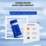 Jacques Bogart Silver Scent Midnight Eau de Toilette 100ml