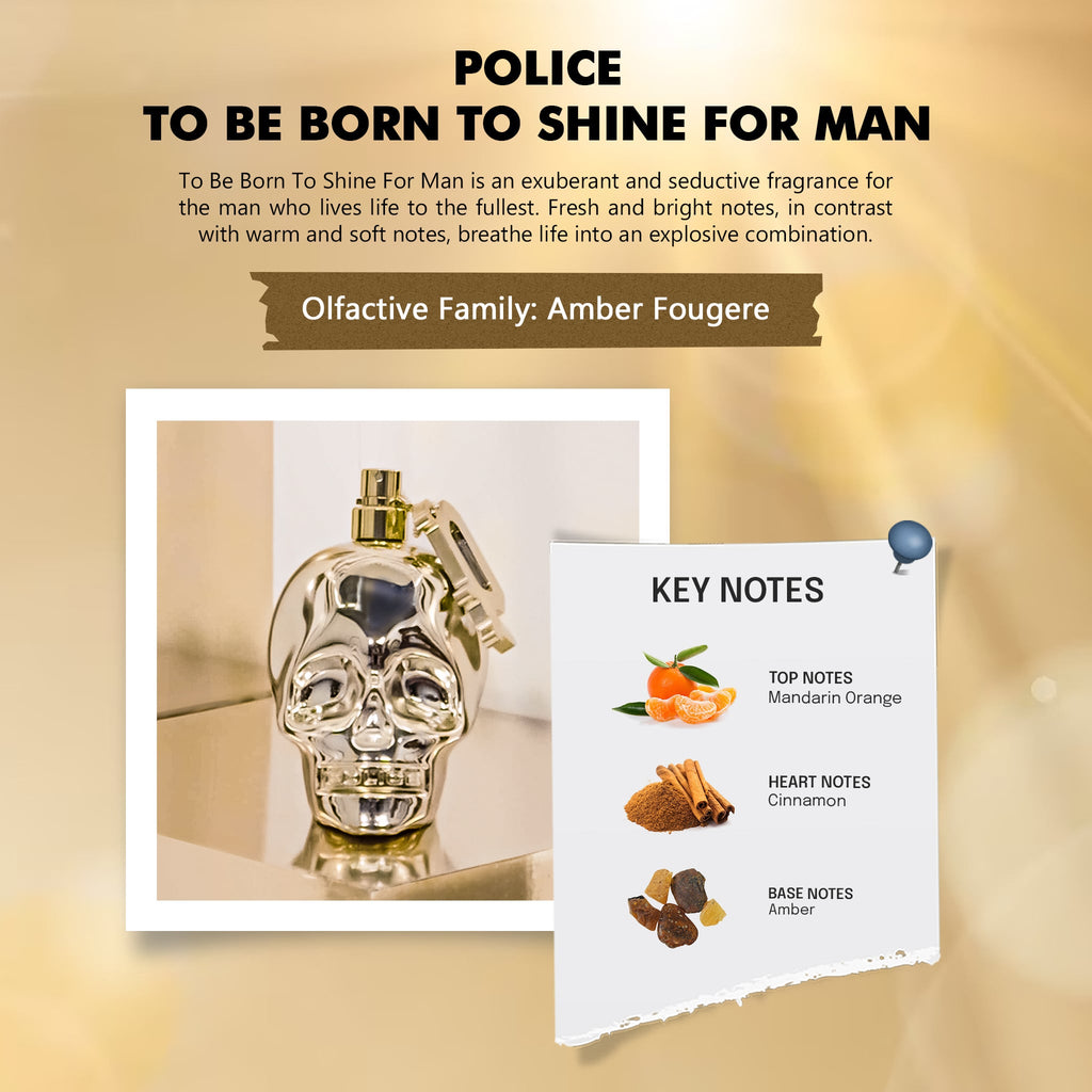 Police To Be Born To Shine 40ml - Main Image