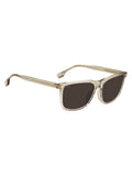HUGO BOSS Mens Brown Lens Beige Rectangular Sunglasses with 100% UV Protection-20506210A5870