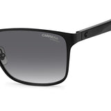 Carrera Kids Dark Grey Shaded Lens Black Rectangular Sunglasses with 100% UV Protection