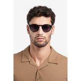 Carrera Unisex Dark Grey Shaded Lens Black Panthos Sunglasses with 100% UV Protection
