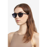 Carrera Unisex Dark Grey Shaded Lens Black Panthos Sunglasses with 100% UV Protection