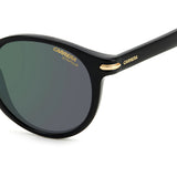 Carrera Mens & Womens Green Lens Black Panthos Sunglasses with 100% UV Protection