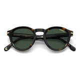 Carrera Unisex Green Lens Havana Panthos Sunglasses with 100% UV Protection