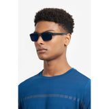 Carrera Kids Blue Multilayer Lens Black Blue Rectangular Sunglasses with 100% UV Protection
