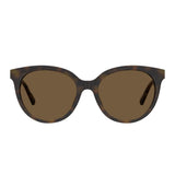 Moschino Love Womens Brown Lens Havana 2 Cat Eye Sunglasses with 100% UV Protection - 20590305L5470