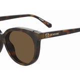 Moschino Love Womens Brown Lens Havana 2 Cat Eye Sunglasses with 100% UV Protection - 20590305L5470