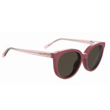 Moschino Love Womens Brown Lens Mauve Cat Eye Sunglasses with 100% UV Protection - 205903G3I5470