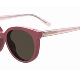 Moschino Love Womens Brown Lens Mauve Cat Eye Sunglasses with 100% UV Protection - 205903G3I5470