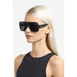 Carrera Unisex Grey Antireflex Lens Dark Grey Black Square Sunglasses with 100% UV Protection