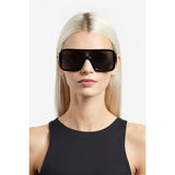Carrera Unisex Grey Antireflex Lens Dark Grey Black Square Sunglasses with 100% UV Protection