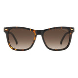 Carrera Womens Brown Lens Havana Rectangular Sunglasses with 100% UV Protection -20615208654HA