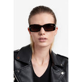 Carrera Womens Brown Lens Havana Rectangular Sunglasses with 100% UV Protection -20632408653HA