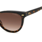 Carrera Women Brown Shaded Lens Havana Rectangular Sunglasses with 100% UV Protection